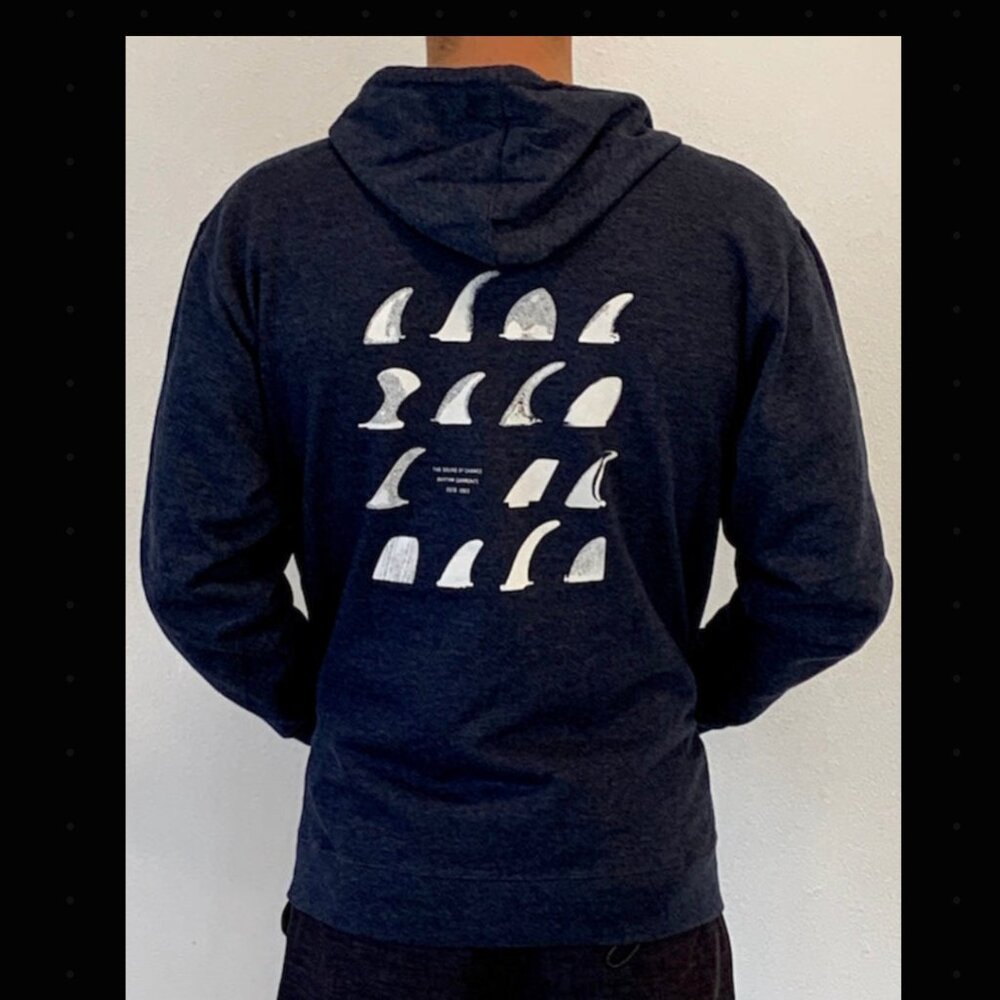 Rhythm - Fins Hoodie - Navy